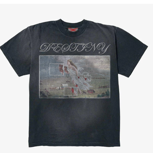 BLOOD RIDDEN ANGEL Black Manifest Destiny Collection Black T shirt